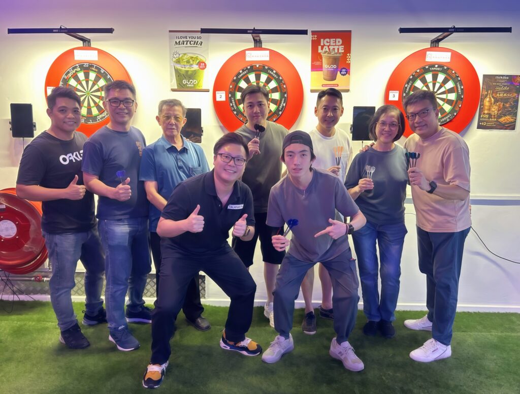 Friday Darts Night #1 Group Photo