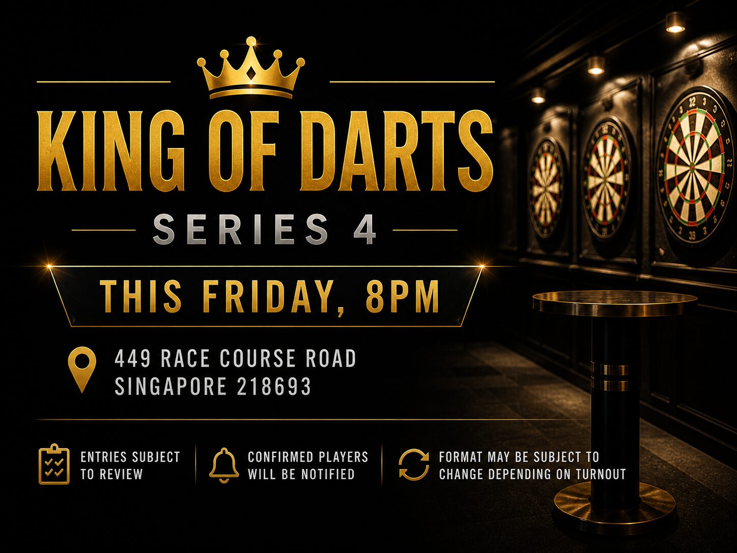 King of Darts Series 4 Returns This Friday